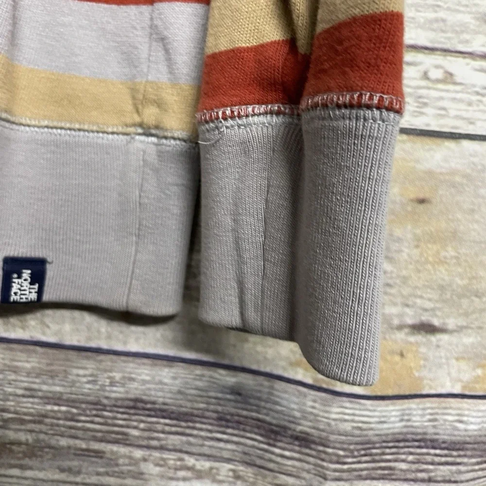 The North Face‎ Men's Medium Striped Long Sleeve Shirt Pullover Sweater Preppy